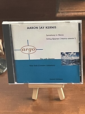 Aaron Jay Kernis: Symphony in Waves/ Argo- 436 287-2/ Pre-Owned/ Good Condition
