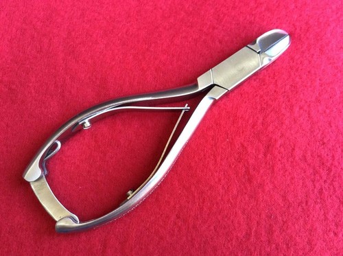 Toe Nail Nipper Clipper Scissor Podiatry ingrown Chiropody Manicure Cutter - Picture 3 of 7