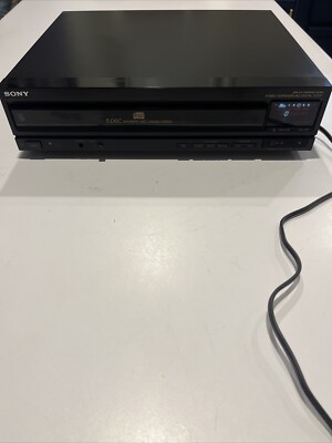 Sony  Changer w/ 5 Disc Automatic Loading System CDP-C500 Tested  Working