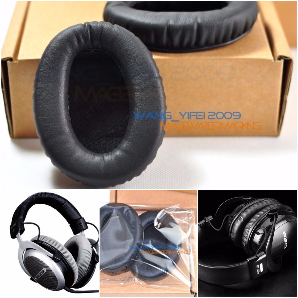 Soft Memory Foam Cushion Ear Pads For Takstar Pro-80 HI-2050 Pro80