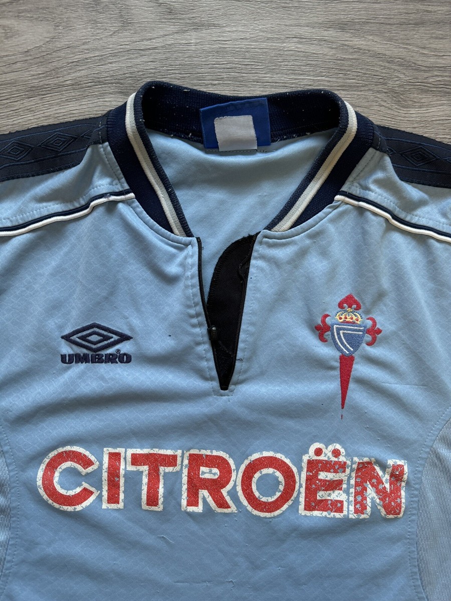 Celta Vigo 1999/2001 Home Football Jersey Soccer Shirt Umbro