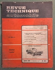Revue technique Ford CAPRI