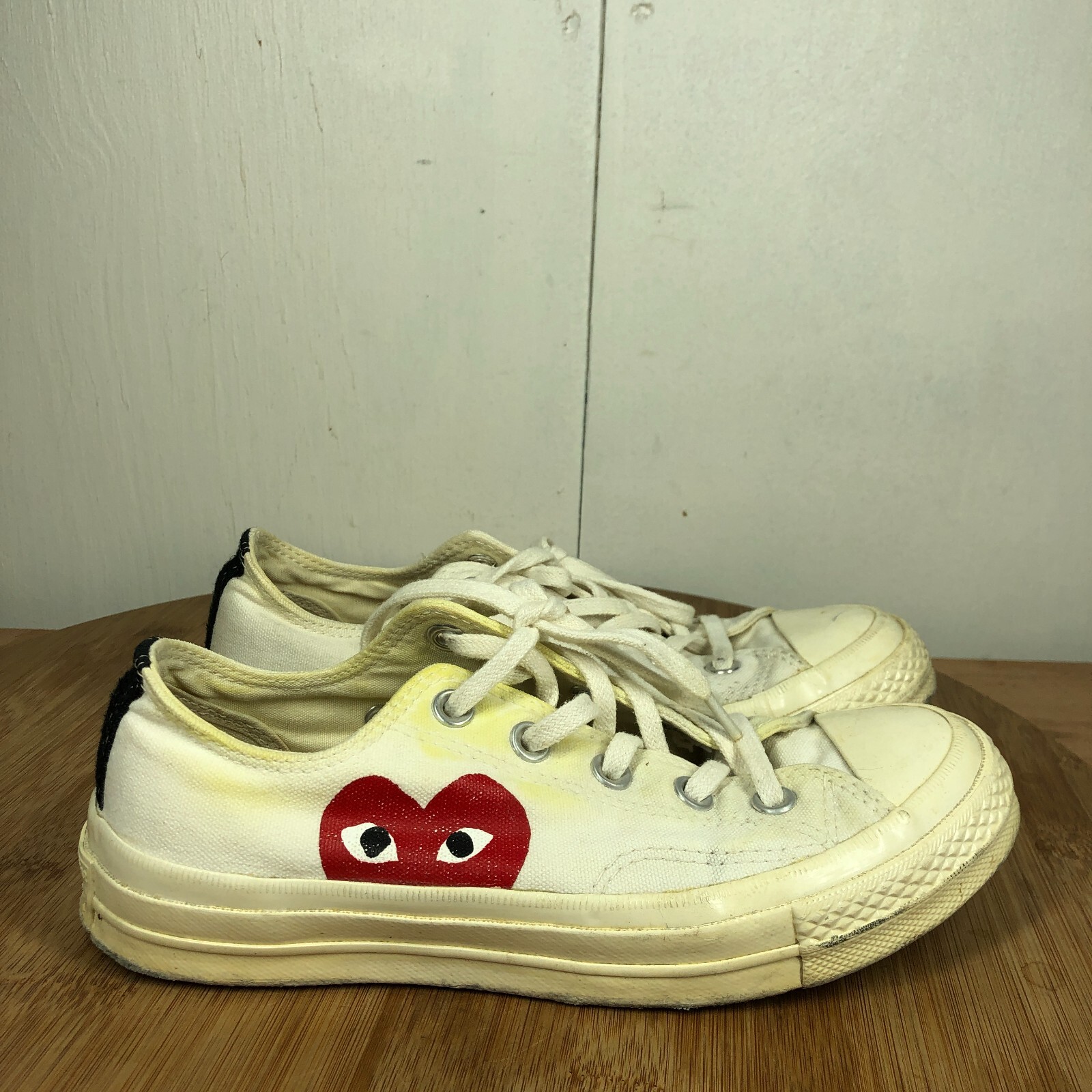 Converse X Comme Des Garcons Shoes Womens 6 Sneak… - image 1