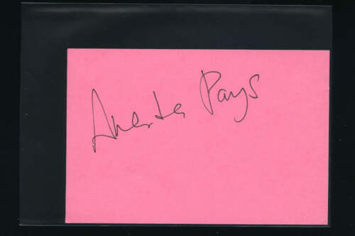 Amanda Pays - Conjunto de fotos con autógrafos y fotos firmadas - The Flash - Imagen 2 de 8