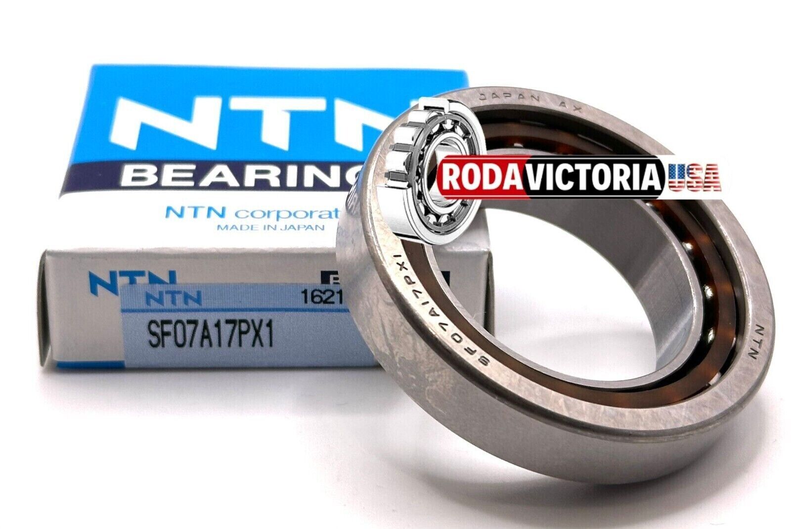 NTN JAPAN SF07A17PX1 BALL BEARING KAWASAKI 92045-1384 SF07A17P 35x55x14.5mm