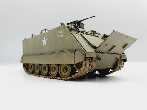 MIB Tamiya 1/35 M-113 APC with UPGRADED AFV Club Type 130E1 Workable Track Link - Picture 8 of 20
