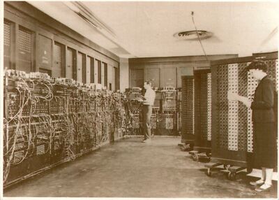ENIAC, U.S. Ballistic Research Laboratory, San Diego, CA, Harper's Postcard