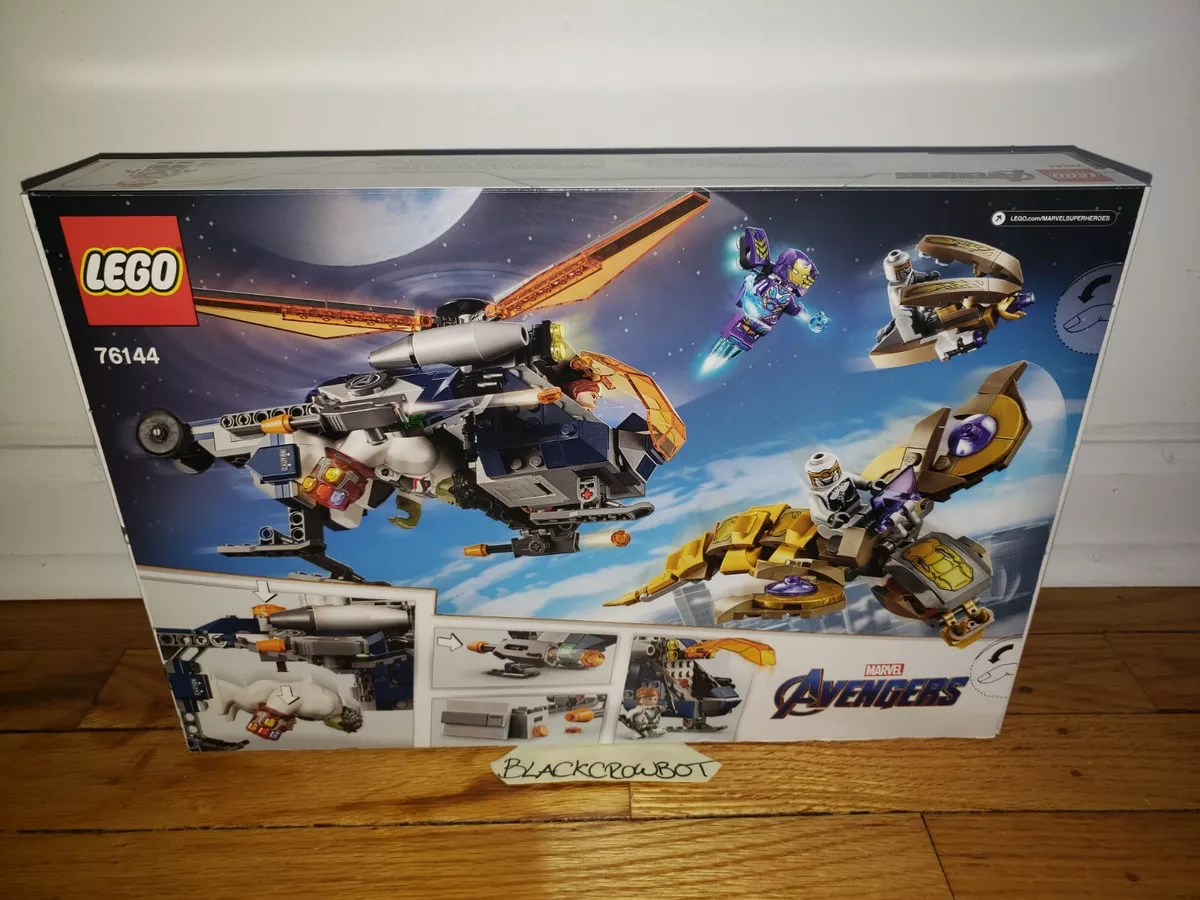 LEGO Marvel Avengers Hulk Helicopter Rescue Set (76144) Toys