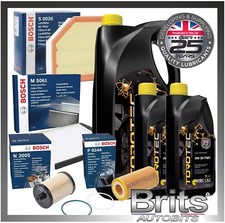 KIT DE SERVICIO PARA VOLVO XC90 2.4 D5 (2002-2012) BOSCH JUEGO COMPLETO FILTROS Y ACEITE 0W-30