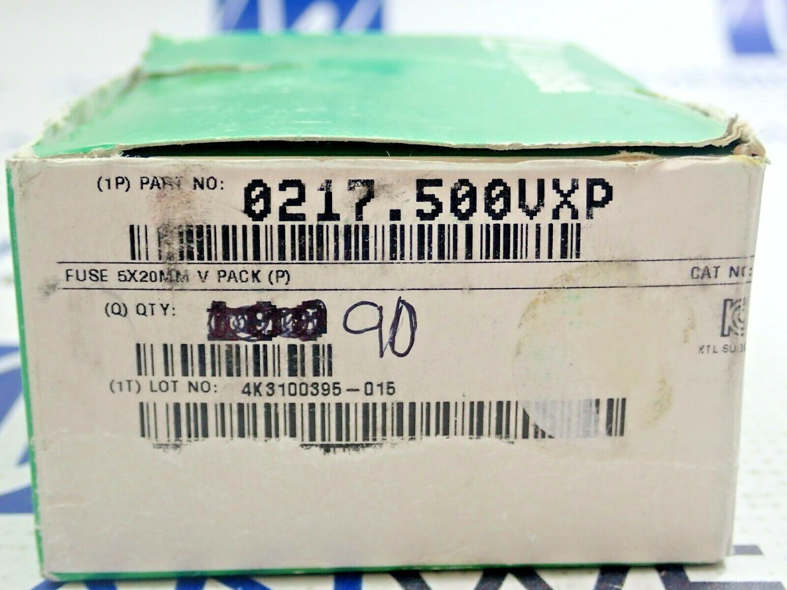 LITTELFUSE 217 5/10A 250VAC FAST ACTING FUSES 18 BOXES TOTAL 90 FUSES NEW