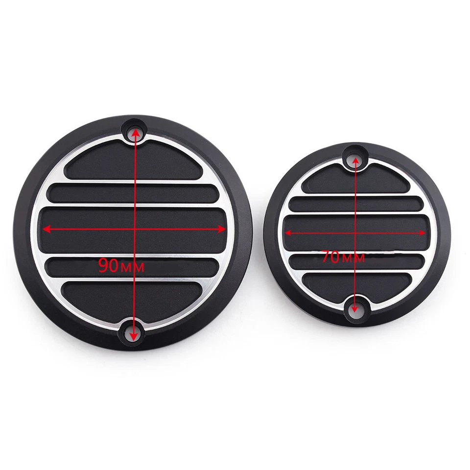Cubiertas de inspección ACG para puntos de embrague del motor para Triumph Bonneville Bobber 2017-up Foto 4 de 4