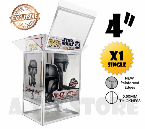 Atv Argent Protecteurs / Étuis pour 10.2cm Funko Pop Vinyle 1 X Simple 0.5mm Atv Argent Protecteurs / Étuis pour 10.2cm Funko Pop Vinyle 1 X Simple 0.5mm | Funko Pop | 2 Atv Argent Protecteurs / Étuis pour 10.2cm Funko Pop Vinyle 1 X Simple 0.5mm | Funko Pop