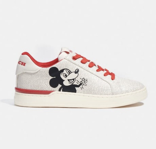 Coach DISNEY X Mickey Mouse KEITH HARING Clip LOW Top Coach DISNEY X Mickey Mouse KEITH HARING Clip LOW Top