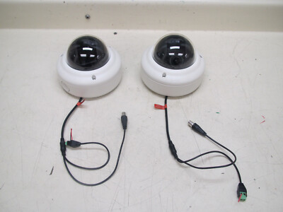 Lot Of 2 Clinton Electronics Vandal Proof Dome Security Camera P/N: CE-VX40