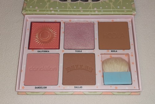Benefit Cheekleaders Pink Squad palette Galifornia Tickle Hoola Dandelion Dallas - Picture 12 of 24