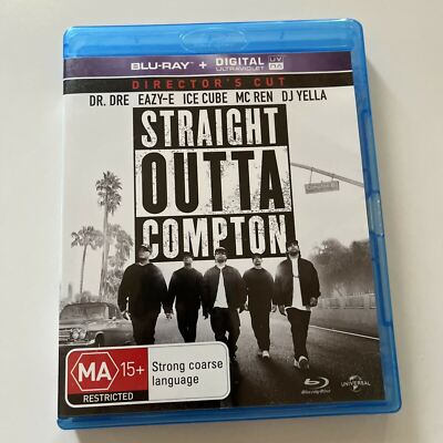 Straight Outta Compton - Directors Cut (Blu-ray, 2015) Paul Giamatti Region B