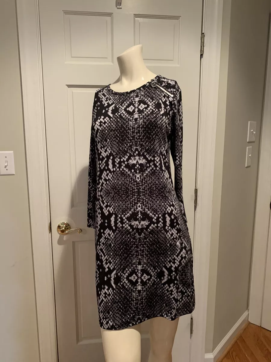 White hotsell snakeskin dress