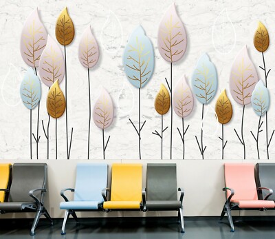 3D Cute Tree ZHUA5576 Wallpaper Wall Murals Removable Self-adhesive Amy
