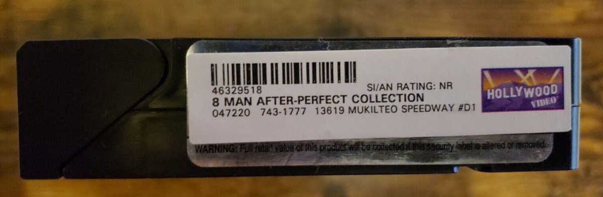Vtg 1993 8 Man After Perfect Collection Clamshell Case Anime VHS