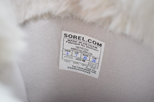 Sorel Tivoli II Boots Women's Size 9 Suede Leather Tall Winter Snow NL2094-259 - Picture 9 of 9