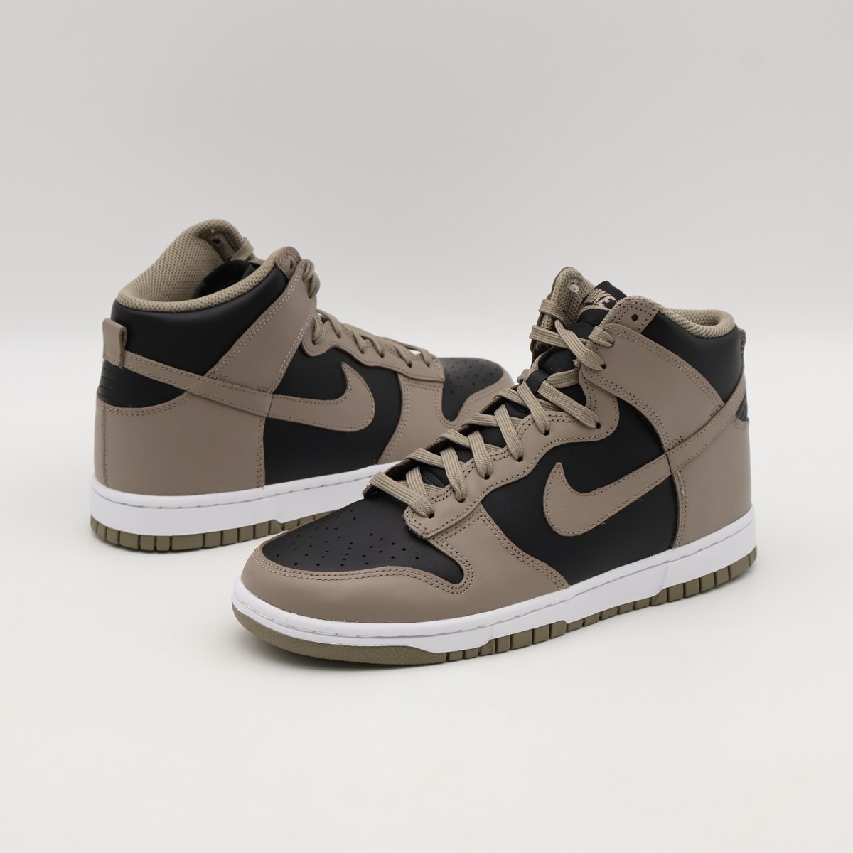 DD1869-002 Nike Dunk High Moon Fossil Black Bitter Dark