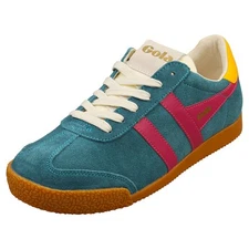 Gola Elan Womens Fashion Sneakers in Peacock Fuchsia