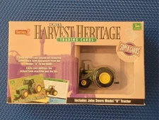 ERTL John Deere Harvest Heritage Trading Cards Series 2 Includes Model D Tractor