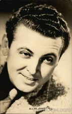 Actor Allan Jones Original Vintage Real Photo Postcard RPPC