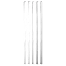 5pcs Round Coupling Nut M4x0.7mm 150mm Rod Bar Stud Tube Nut Sleeve Connector