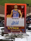 2025-26 Topps NBA Hoops Hyper Signatures Ajay Mitchell