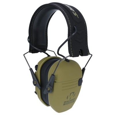 Walkers Razor Slim Digital Ear Muffs Electronic Hearing Protection Olive Green