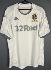 KAPPA MEN'S FC LEEDS UNITED 2019/2020 HOME SOCCER FOOTBALL SHIRT JERSEY SIZE XL