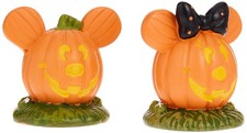 Disney Village Halloween Accessories Pumpkintown Mickey and Minnie Mouse Topi...
