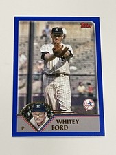 2023 Topps Archives Baseball #275 - Whitey Ford - New York Yankees