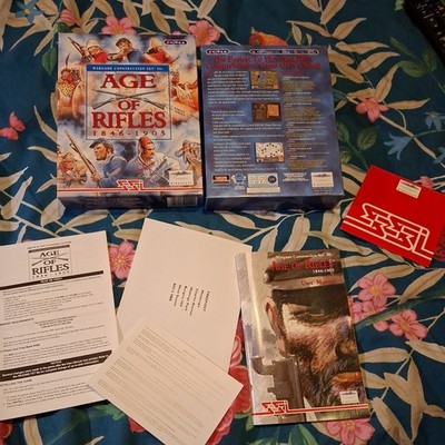SSI Computer Wargame Age of Rifles 1846-1905 sehr guter Zustand