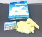 Vintage 1985 Playmobil Polar Bears & Ice 3248 In Original Box