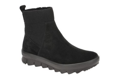 Legero NOVARA Damen Stiefeletten - Winterstiefelette schwarz Freizeit NEU