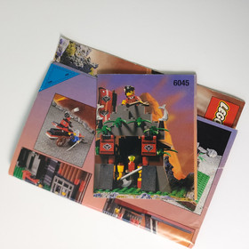 Lot of 2 Lego Ninja System Instruction Manual 6045 6088 Manuals Only
