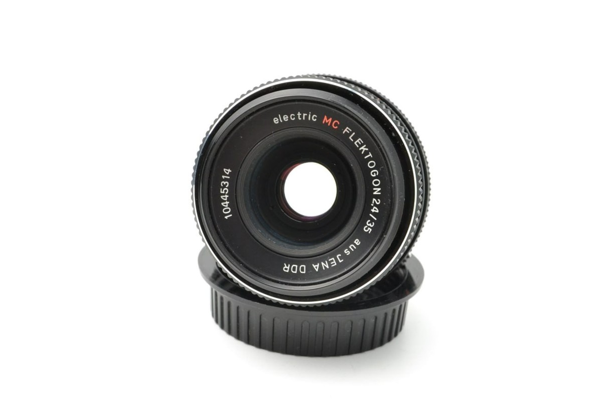 Carl Zeiss Jena MC Flektogon 35mm f2.4 lens M42 with Canon Adaptor