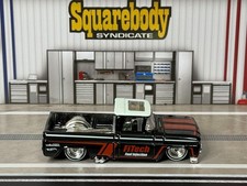 2026 Hot Wheels 1962 Chevy Truck Black Fitech Factory Unreleased Mainline Real