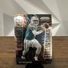 2025 Panini Prizm - Fireworks Tua Tagovailoa #9