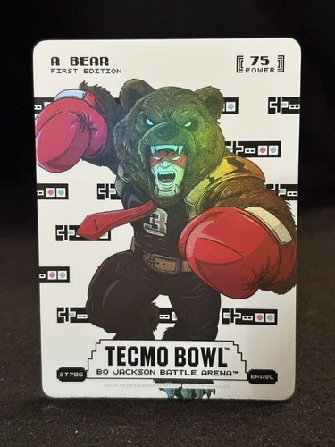2026 Tecmo Bowl Bo Jackson Battle Arena A Bear Brawl Sore Thumb ST796
