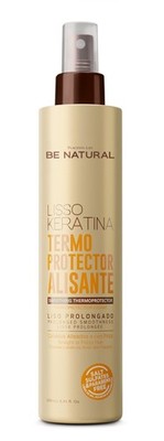 BE NATURAL LISSO KERATINA Smoothing Thermoprotector for Straight or Frizzy Ha...
