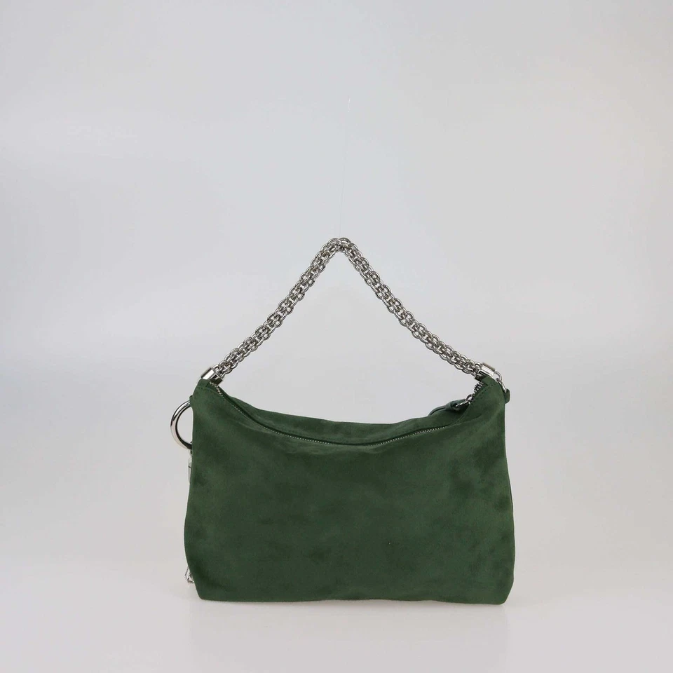 Bolso clutch Jimmy Choo verde Callie Foto 3 de 4