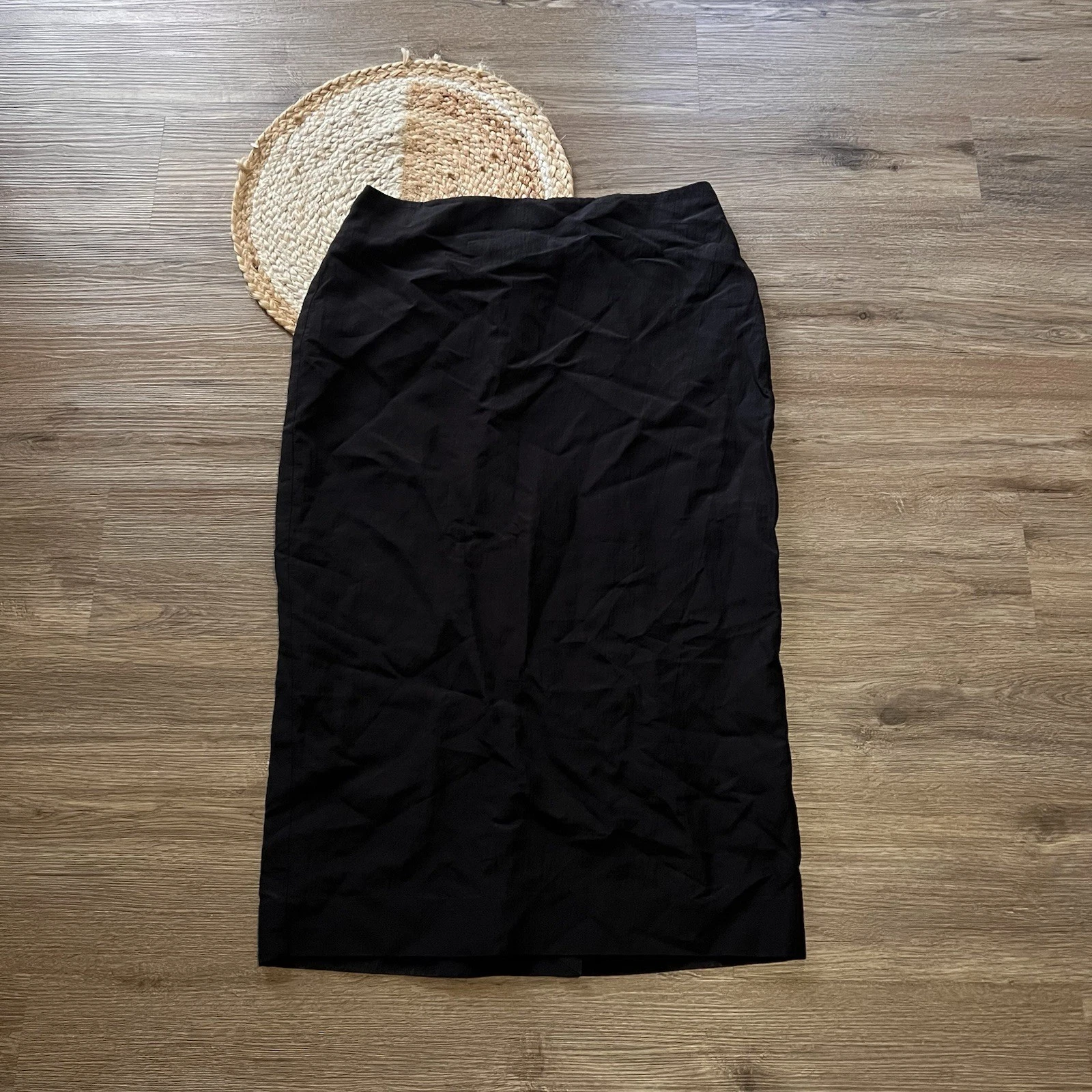 ALEXANDER MCQUEEN Black Pencil Skirt