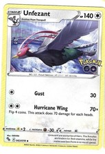 Unfezant 063/078 Uncommon Pokemon GO Pokemon Near Mint