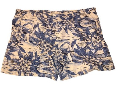 Sand And Sun Men s Lined Swim Trunks Board Shorts Blue Size 3XL