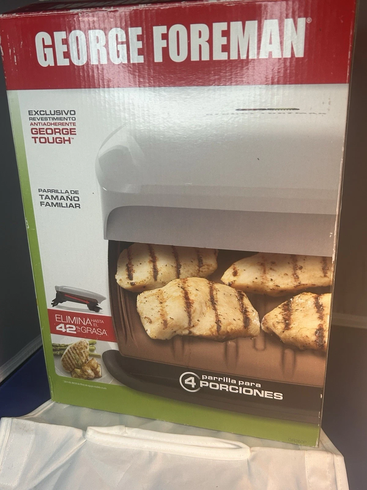 George Foreman GRP1065B: 4-Serving Removable Plate Grill and Panini - Black
Opens in a new window or