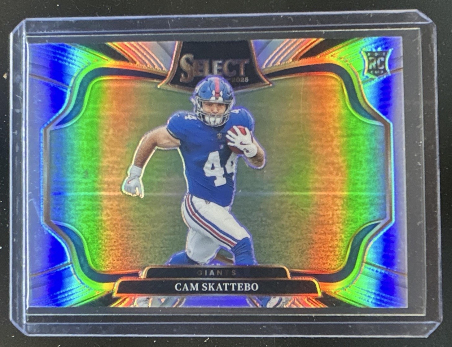 2025 Panini Select Cam Skattebo Field Level Silver Prizm Rookie RC #494 Giants