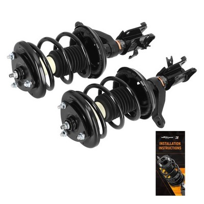 Front Complete Struts w/ Coil Springs For Honda Civic 2003-2005 SI/LX/EX/DX/HX